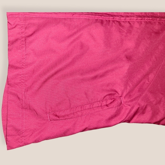 Adidas Maroon and White Zippered Windbreaker Warm-Up Jacket - Picture 5 of 14